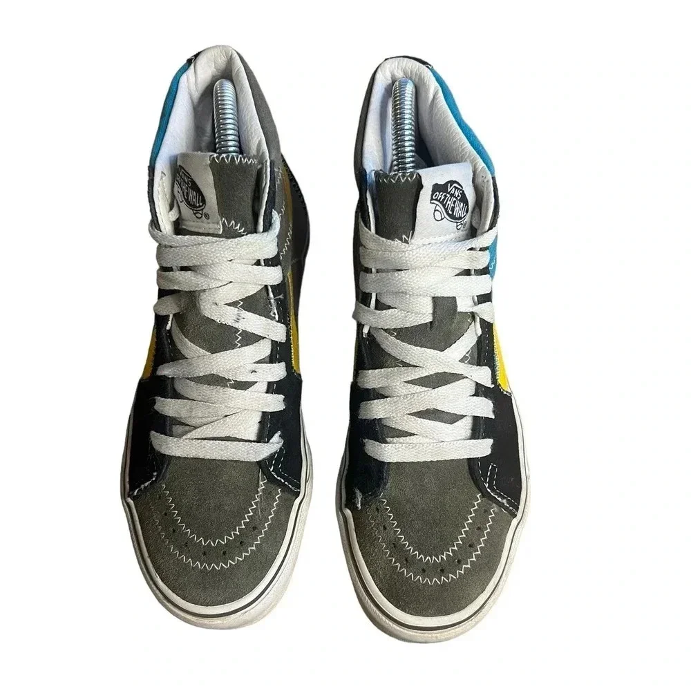 Vans Sk8-Hi Zig Zag High Top Sneakers Multicolor Skate‎ Shoes Women’s Size 5